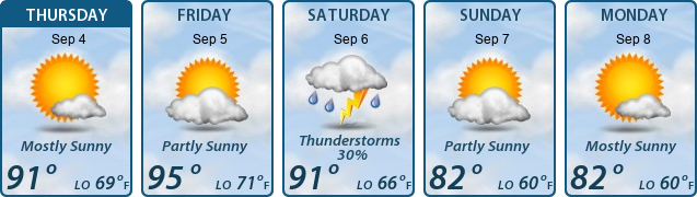 5-Day Forecast