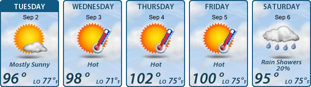 5-Day Forecast
