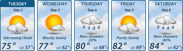 5-Day Forecast