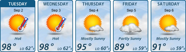 5-Day Forecast