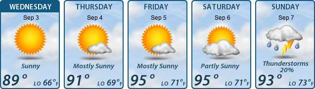 5-Day Forecast
