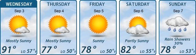 5-Day Forecast