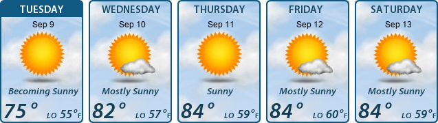 5-Day Forecast
