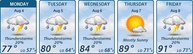 5-Day Forecast