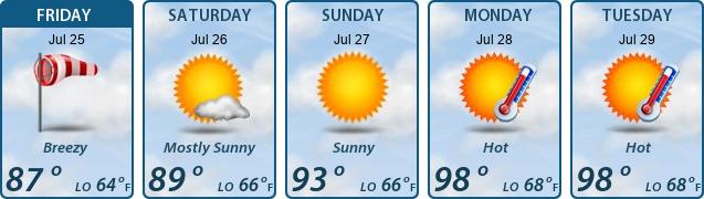 5-Day Forecast