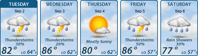 5-Day Forecast