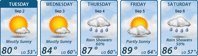 5-Day Forecast