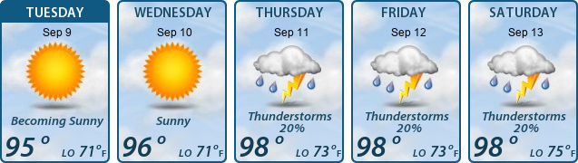 5-Day Forecast